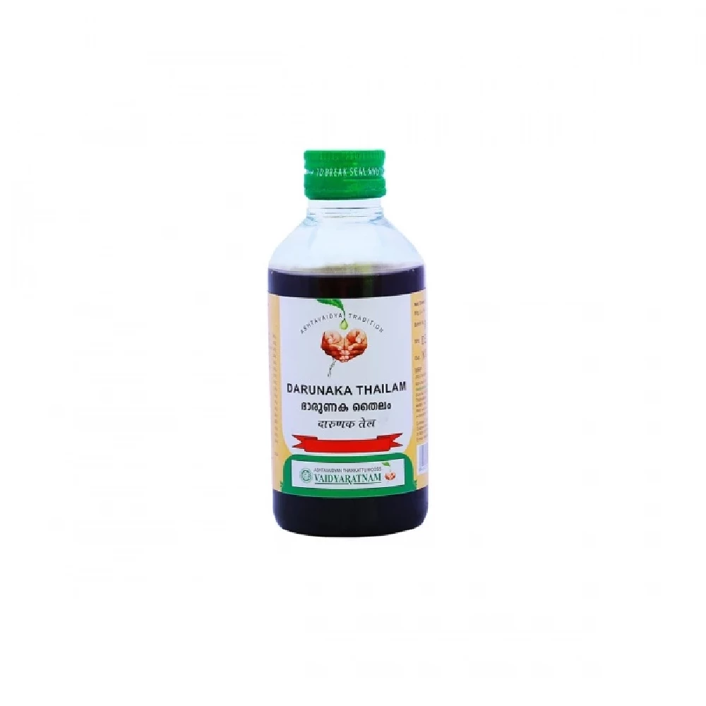 Vaidyaratnam Darunaka Thailam, 200 ml-1.webp
